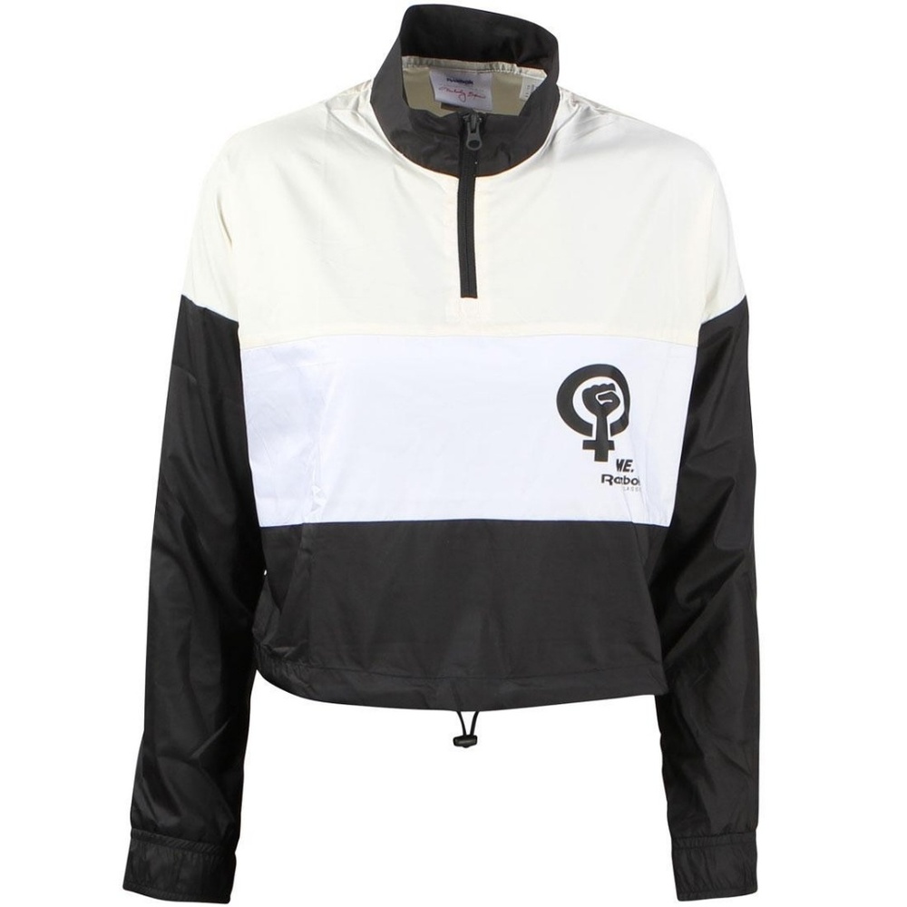 RARE Melody E. Windbreaker Anorak Jacket Reebok